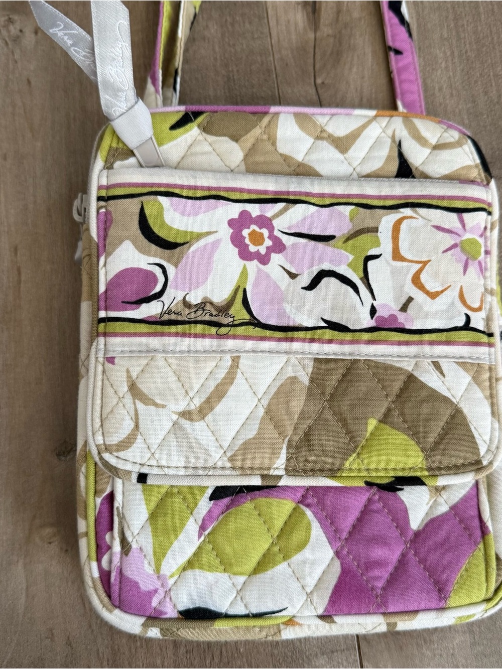 Vera Bradley Mini Hipster Crossbody Bag Portobello Road Floral Slim Retired